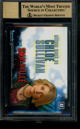 2002 Smallville Season 1 Autograph Allison Mack as Chloe Sullivan Auto BGS 9.5